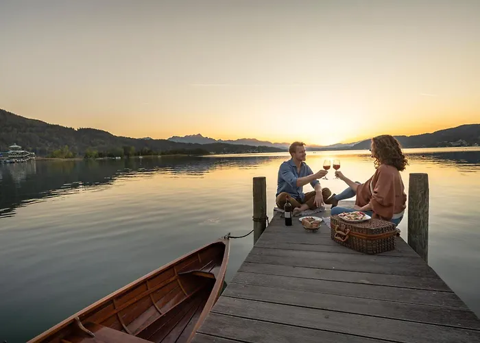 公寓 Klagenfurt Wulfenia - Private Sauna, Smart-tv, Air Conditioning, Free Parking